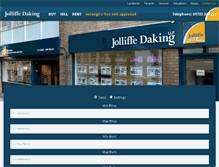 Tablet Screenshot of jolliffe-daking.com